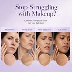 Color Changing Foundation Stick, 2-in-1 Foundation & Concealer