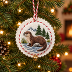 Set of 12 U.S. National Park Christmas Ornament Embroidery Kits