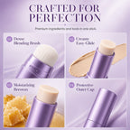 Color Changing Foundation Stick, 2-in-1 Foundation & Concealer