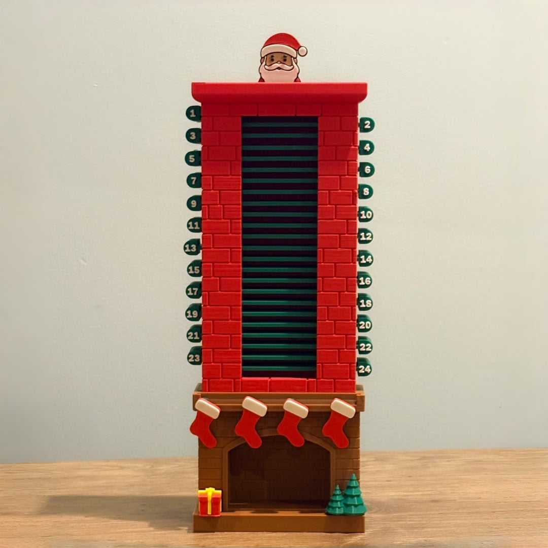 Santa Down the Chimney Advent Calendar