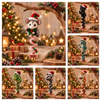 Middle Finger Spiral Christmas Ornament💥BUY 3 GET 1 FREE💥