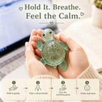Emotional Support Sea Turtle Glass Figurine
