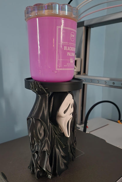 3D Printed Ghostface Candle Holder