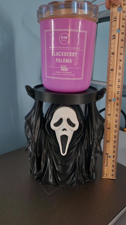 3D Printed Ghostface Candle Holder