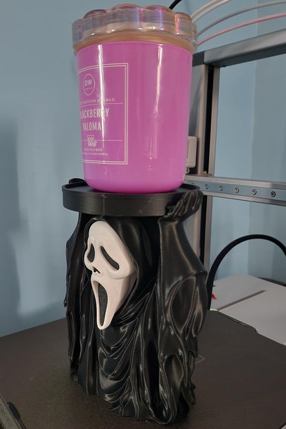 3D Printed Ghostface Candle Holder