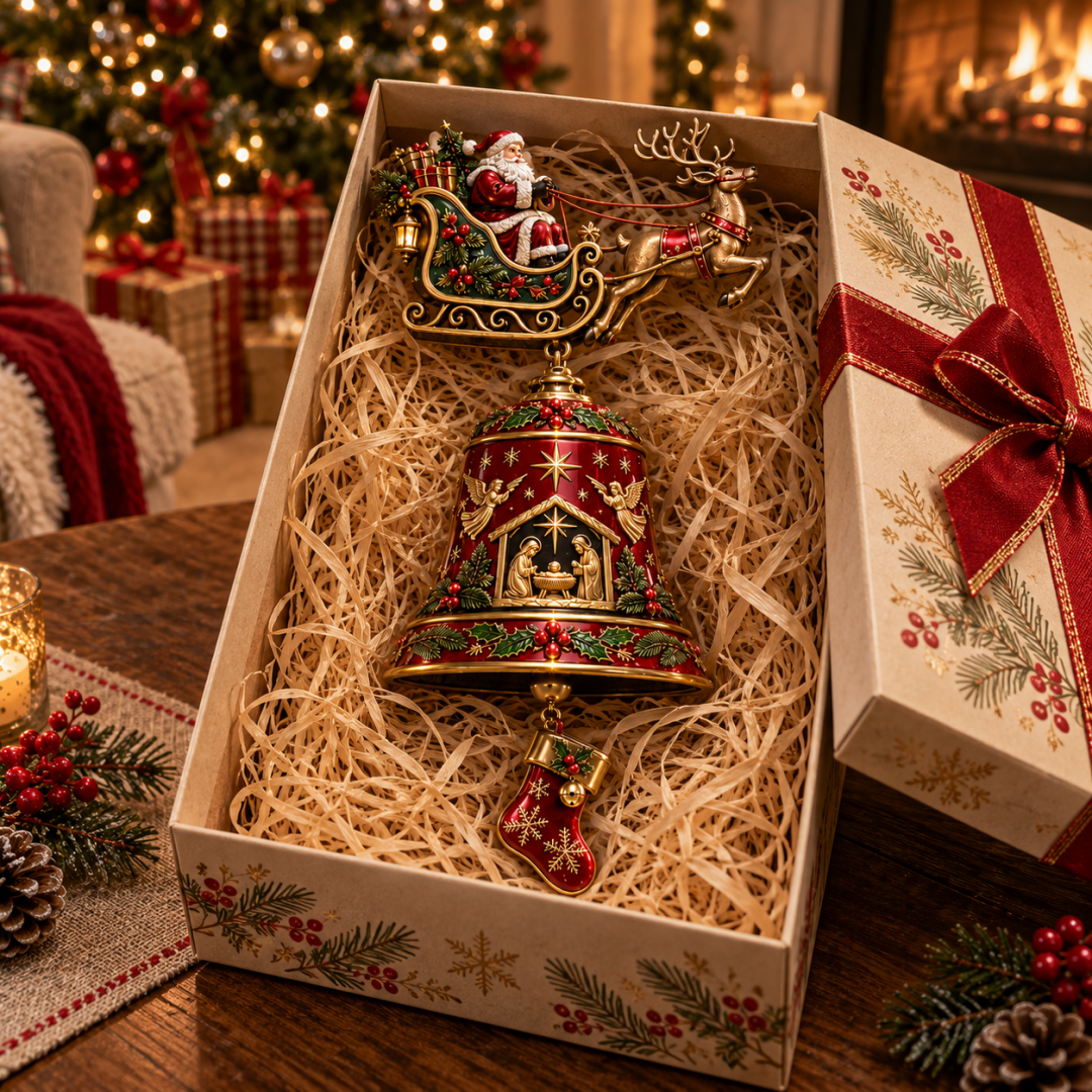 Nativity Scene Christmas Doorbell