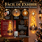 Decoración de Nacimiento Iluminado para Pared