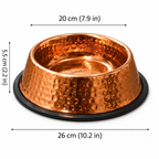 99.9% Pure Copper Bowl for Dogs & Cats image 6