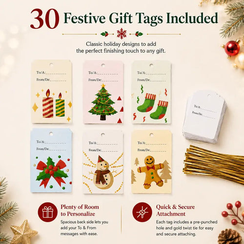 Christmas gift bags assorted designs