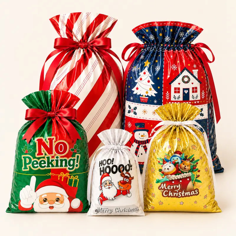 Holiday gift bags and gift tags